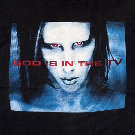 MARILYN MANSON 1998 GOD IS IN THE TV WINTERLAND XL 4995