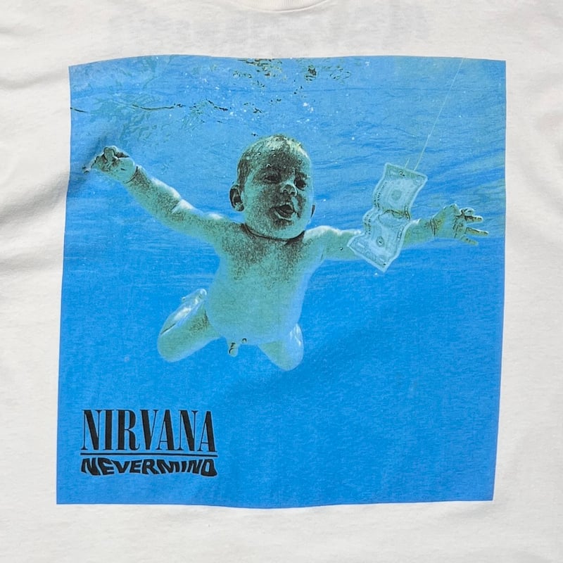 NIRVANA NEVERMIND ビンテージ Tシャツ XL相当 NIRVANA NEVERMIND STEDMAN XL 0265 | greatLAnd O