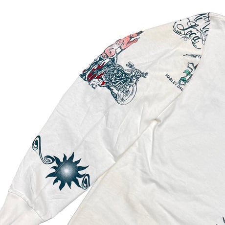 DENNIS RODMAN TATTOO LS WHITE XL 1160