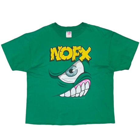 NOFX 1995 PUNK IN DRUBLIC GREEN Hanes XL 3006