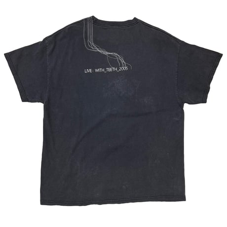 NINE INCH NAILS LIVE WITH TEETH 2005 giant FITS XL 8161