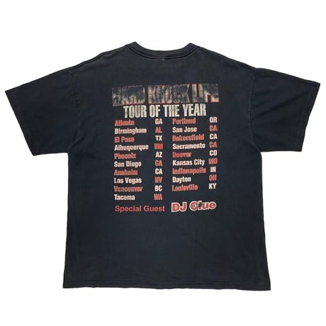 HARD KNOCK LIFE 4 FACE TEE BLACK XL 9217