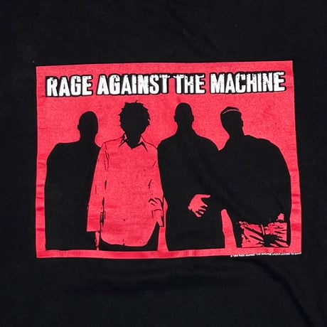 RAGE AGAINST THE MACHINE FRONT MEMBER BOX LOGO GIANT LARGE 7210