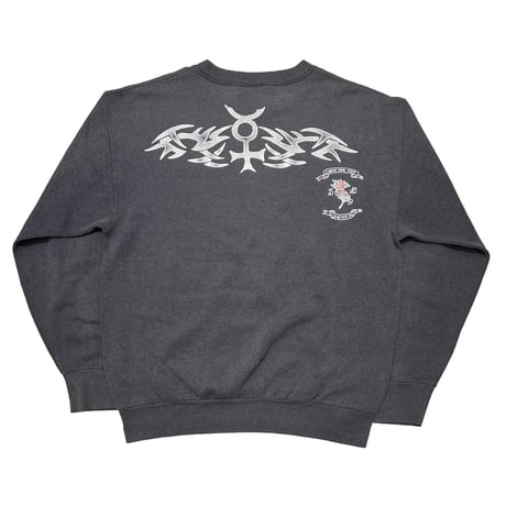 DENNIS RODMAN TATTOO CREWNECK SWEAT FITS LARGE 6838 10/27