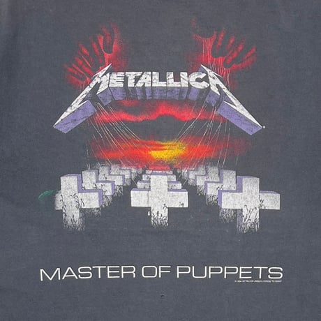 METALLICA MASTER OF PUPPETS GIANT BY TEE JAYS XL 1840