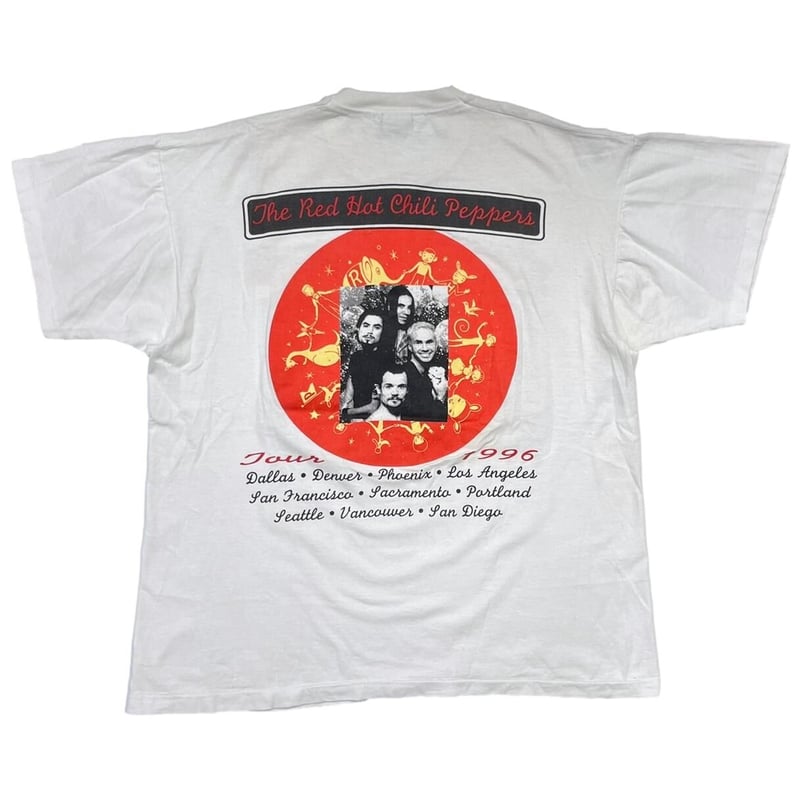 RED HOT CHILI PEPPERS ONE HOT MINUTE TOUR 1996 RED HOT CHILI PEPPERS ONE HOT MINUTE TOUR 1996