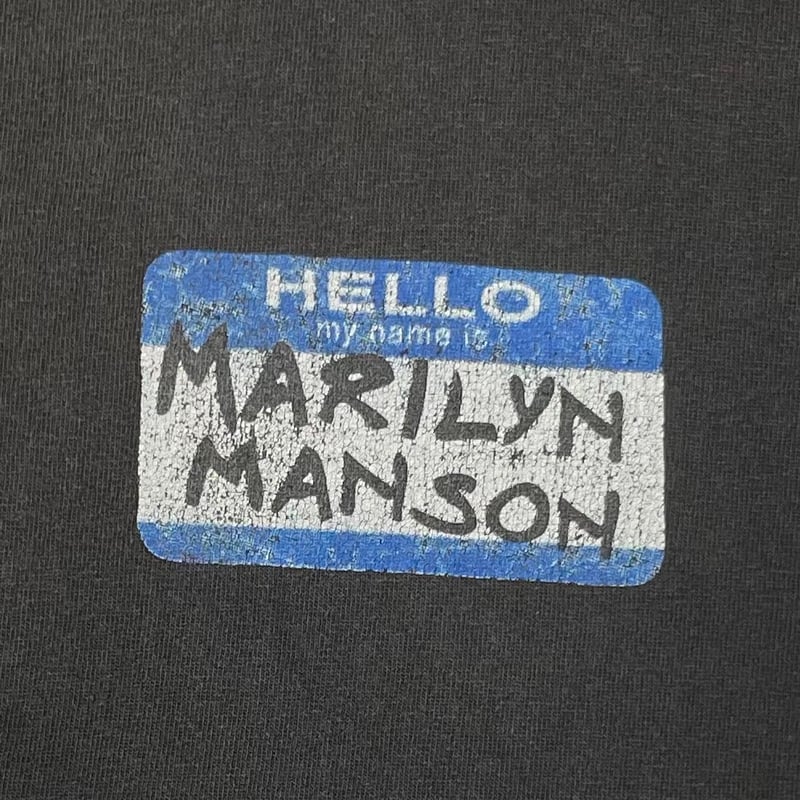MARILYN MANSON HELLO MY NAME IS MARILYN MANSON
