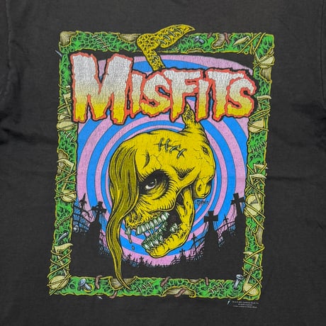 MISFITS 25 YEARS DOUBLE SIDE CINDER BLOCK FITS L-XL 0884