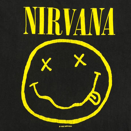 NIRVANA 1992 SMILE EURO XL 7209