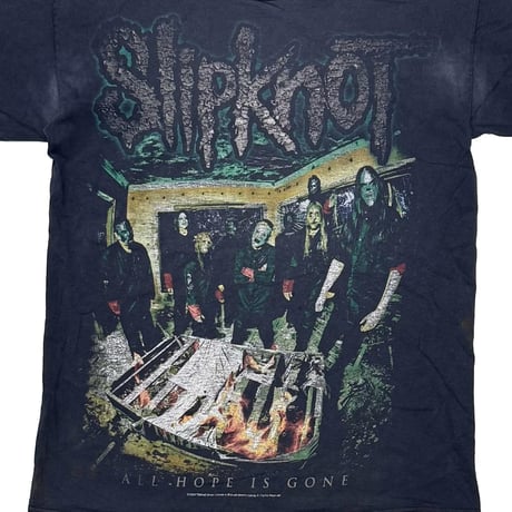 Slipknot ALL HOPE IS GONE TOUR 2008 FRUIT OF THE LOOM MEDIUM 7627