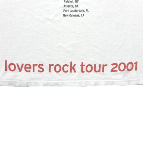 SADE LOVERS ROCK TOUR 2001 WHITE TULTEX XL 8425