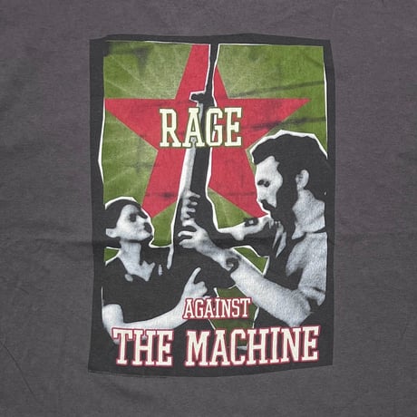 RAGE AGAINST THE MACHINE 2000 GUN STAR CHARCOAL ANVIL XL 5916