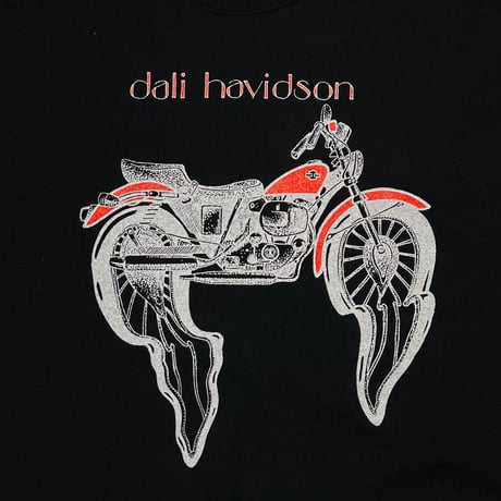 OLD&VINTAGE DALI HAVIDSON MOTORCYCLE GILDAN XL 2395