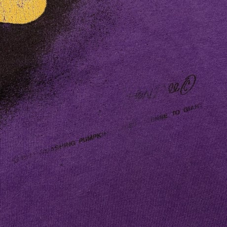 THE SMASHING PUMPKINS 1992 Starla SOFTEE PURPLE XL 7874