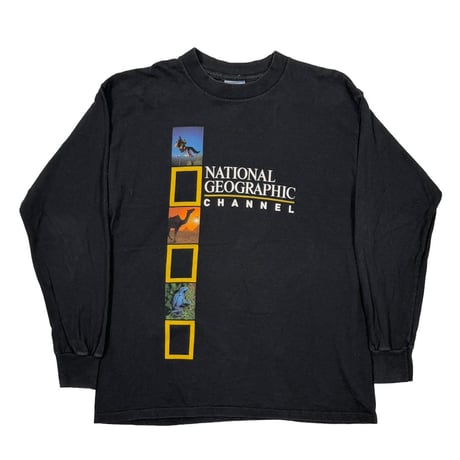 OLD&VINTAGE NATIONAL GEOGRAPHIC CHANNNEL LAUNCH 01-01-01 LS ALL SPORT LARGE 3919