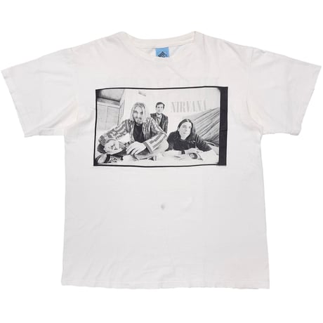 NIRVANA MEMBER PORTRAIT MONOCHROME WHITE  WILD OATS LARGE 8946
