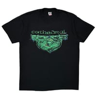 CATHEDRAL 1992 DOUBLE SIDE FRUIT OF THE LOOM LARGE 4117
