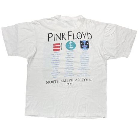 PINK FLOYD NORTH AMERICAN TOUR 1994 WHITE FITS XL 7826