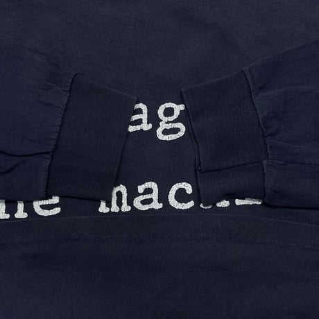 RAGE AGAINST THE MACHINE LOGO LS TEE NAVY XL 3472