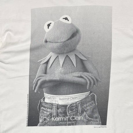 KERMIT KERMIT CLEIN CALVIN KLEIN PARODY WHITE FITS XL 4136