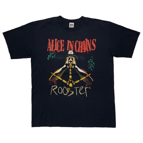 Alice In Chains 2014年ツアー Tシャツ XL Alice In Chains Wonderland Black Long Sleeve Shirt NEW
