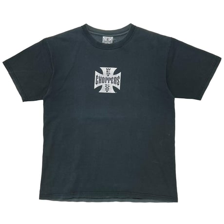WEST COAST CHOPPERS IRON CROSS LONG BEACH CA SS MEDIUM 5962
