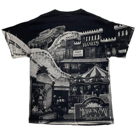 OLD & VINTAGE WELCOME TO MISSION BAY PARK SOUVENIR TEE DELTA LARGE 5301