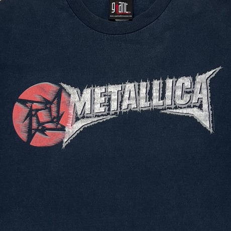 METALLICA 2003 LOGO NAVY giant LARGE 6680