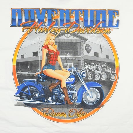 HARLEY DAVIDSON ADVENTURE WHITE FITS XXL 9634