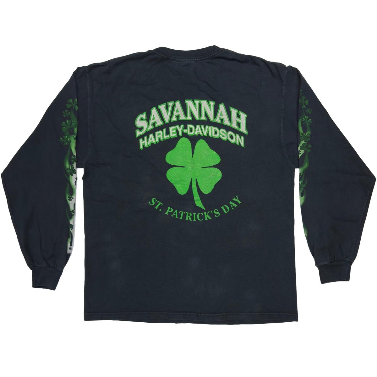 HARLEY DAVIDSON GREEN FLAME SAVANNA ST. PATRICK