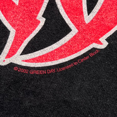 GREEN DAY POP DISASTER TOUR 2002 BLACK DELTA MEDIUM 9200