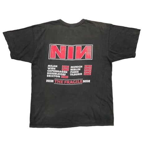 NINE INCH NAILS THE FRAGILE 99 DOUBLE SIDE BOOTLEG XL 4816