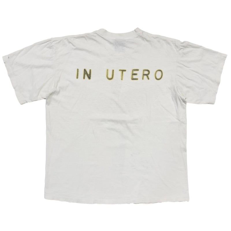 NIRVANA IN UTERO Tシャツ giant NIRVANA IN UTERO GIANT BY TEEJAYS XL 5048 | gre