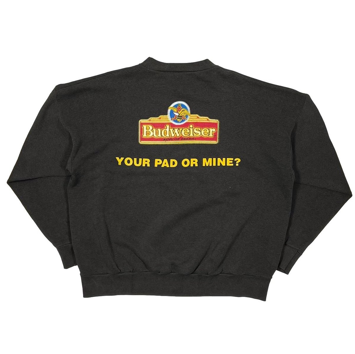 トップス 1989 The Rolling Stones Budweiser sweat VINTAGE ヴィンテージ 80s ROLLING STONES Budweiser SWEAT ローリング