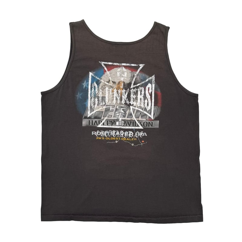 greatLAnd Chad TANK TOP CREAM サイズXL greatLAnd ORIGINAL ONEITA LOSER TANK TOP BLACK