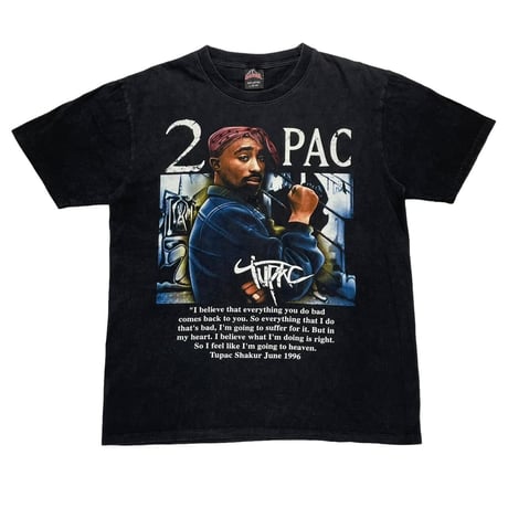 2PAC DOUBLESIDE ROCK@TEES TAG LARGE 7769