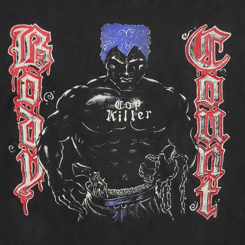 貴重レア■Body Count_ボディーカウント_ICE-T_CD_新品非売品 BODY COUNT COP KILLER ICE-T LS LARGE 2859 | gre