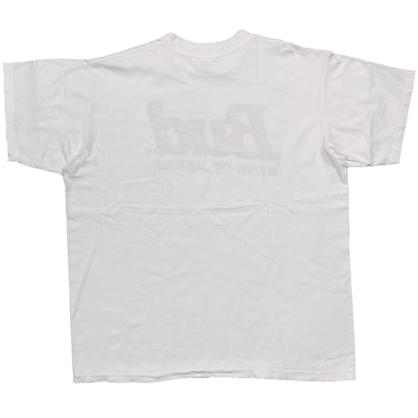 Budweiser 1993 Bud KING OF BEERS WHITE SHORT HILLS TEE XL 0534