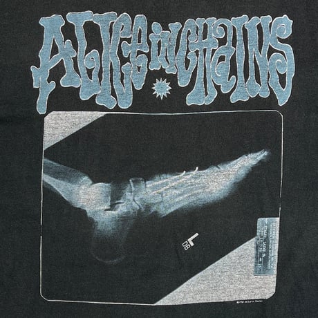 ALICE IN CHAINS X-RAY ROENTGEN FRUIT OF THE LOOM XL 0014