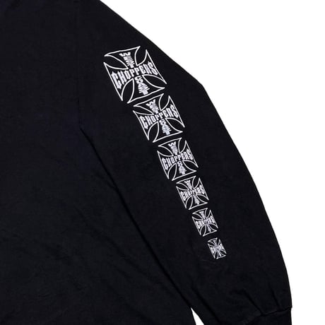 WEST COAST CHOPPERS IRON CROSS LONG BEACH, LA LS ALSTYLE XXL 7201