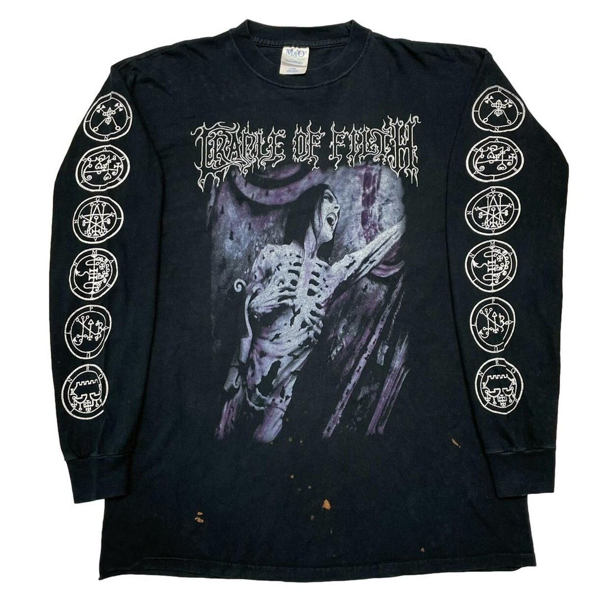 CRADLE OF FILTH TOTAL FUCKING DARKNESS LS BLACK