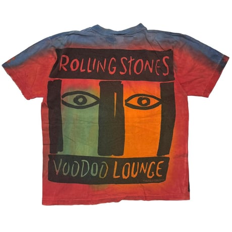 THE ROLLING STONES VOODOO LOUNGE TIE DYE BROCKUM XL 5550