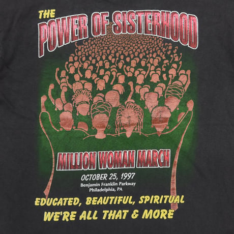 MILLION WOMAN MARCH RAP DESIGN THE POWER OF SISTERHOOD XL 1594