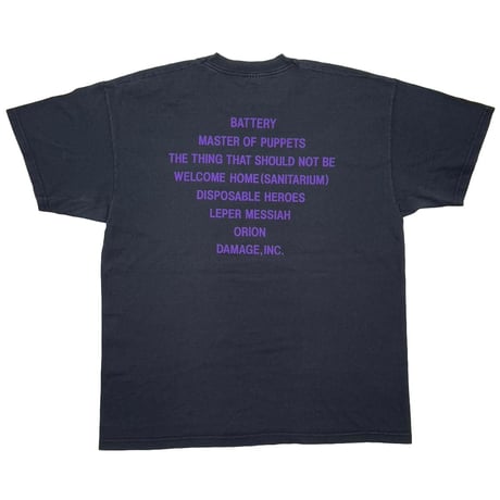 METALLICA Y2K MASTER OF PUPPETS FRUIT OF THE LOOM XL 0555