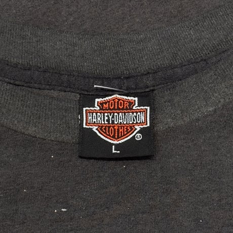 HARLEY DAVIDSON 1991 3D EMBLEM EAGLE & FLAG MASSILLION LARGE 1388