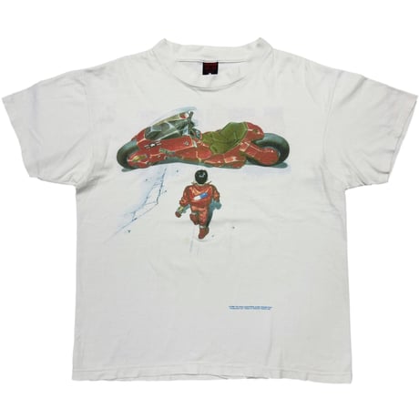 AKIRA 1988 KANEDA BIKE TEE WHITE FASHION VICTIM LARGE 3946