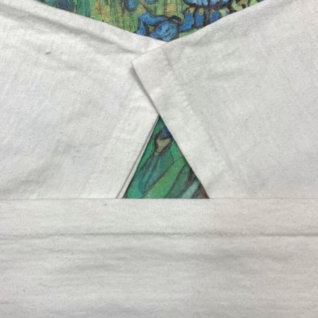 Vincent Willem van Gogh IRISES ART TEE WHITE FITS MEDIUM 3680