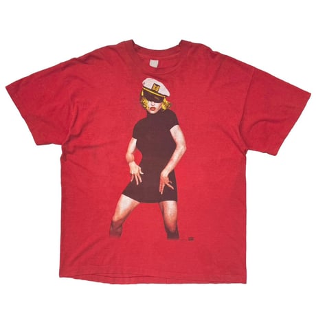 MADONNA THE GIRLIE SHOW RED FITS XL 3366