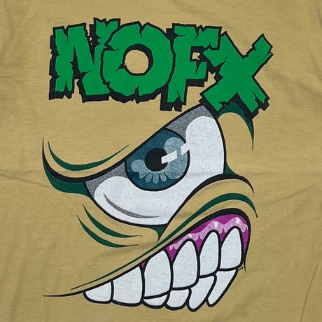 NOFX MONS TOUR 94 TAN SCREEN STARS LARGE 7467
