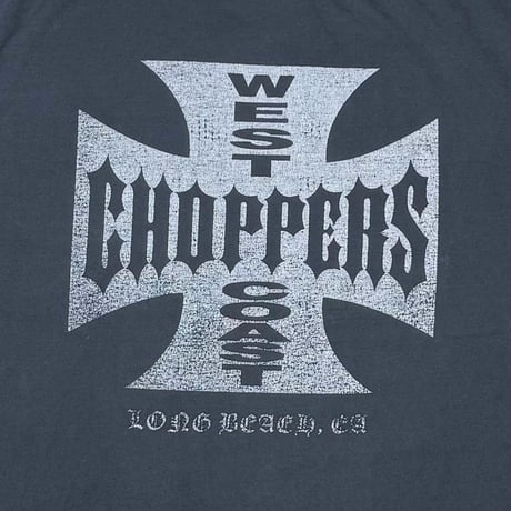 WEST COAST CHOPPERS	IRON CROSS LONG BEACH CA LS BLACK FITS XXL 8604